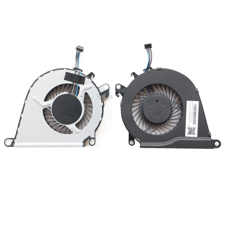 CPU Cooling Fan Replacement for HP Omen 15-AX Pavilion 15-BC Series 15-AX013DX 15-AX039NR 15-AX210NR 15-AX250WM 15-AX043DX 15-BC047CL 15-BC051NR 15-BC220NR 15-BC251NR 15-AX243DX 858970-001